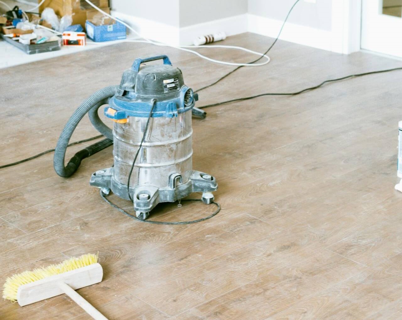 Construction site cleanup